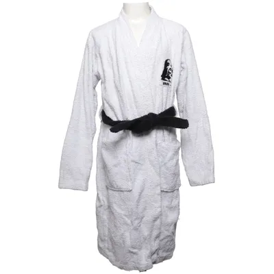 Bathrobe (White, Black) from Star Wars Cotton