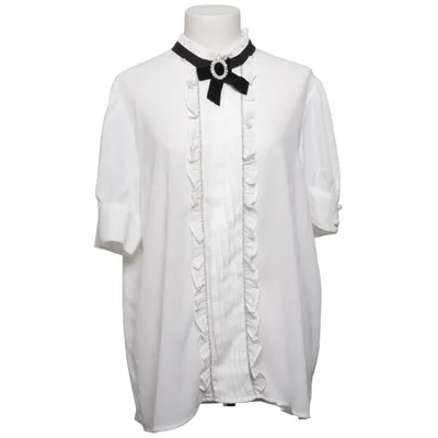 Blus (Vit, Svart) från River Island Nylon, Polyester, Viskos