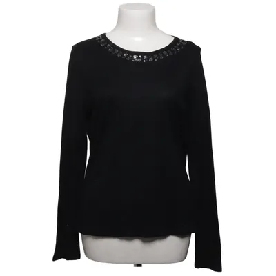 Trui (Zwart) van August Silk Zijde, Viscose, Wol