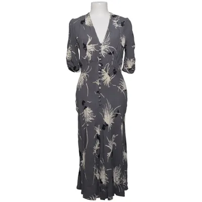 Robe longue (Gris, Blanc) de Ghost London Viscose