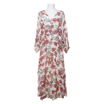 Robe longue (Blanc, Multicolore) de Indiska Viscose