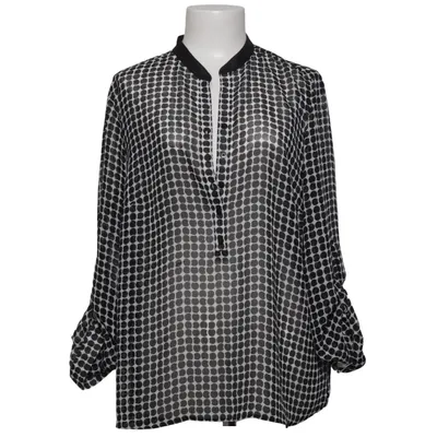 Blouse (Zwart, Wit) van Gerry Weber Edition Polyester
