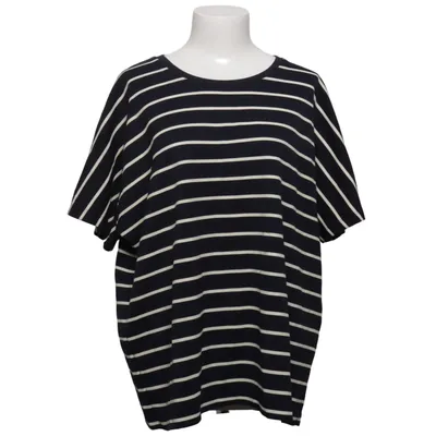 T-shirt (Blauw, Wit) van Soyaconcept Elastaan, Modal, Polyester