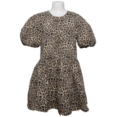 Kjole (Beige, Sort) fra Love & Divine Bomuld