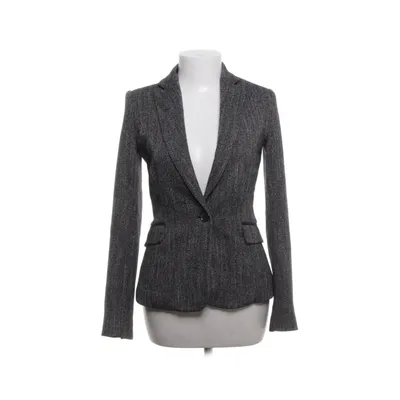 Blazer (Zwart, Wit) van Mango Suit Elastaan, Katoen, Viscose, Polyester