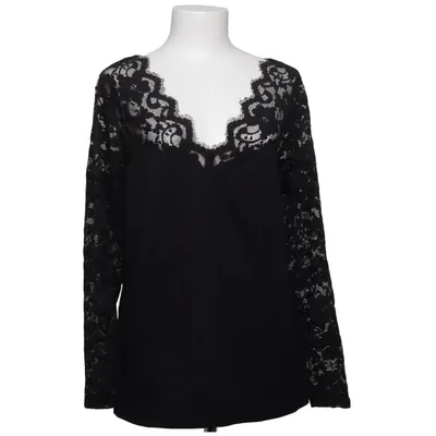 Top (Sort) fra H&M+ Bomuld, Elastan, Polyamid