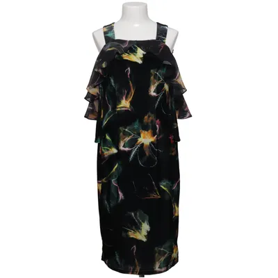 Kjole (Sort, Flerfarvet) fra Tia Polyester