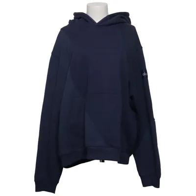 Hoodie (Blue) from Alo Yoga Cotton, Elastane, Polyester
