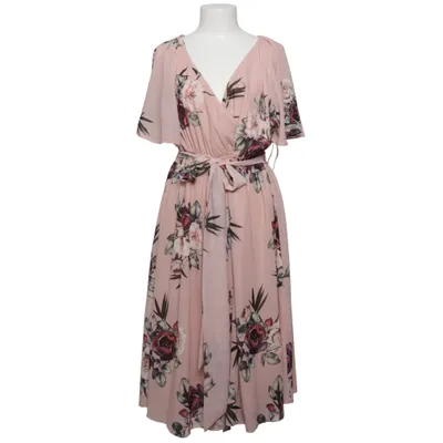 Omlottklänning (Rosa, Flerfärgad) från Goddiva Återvunnen polyester
