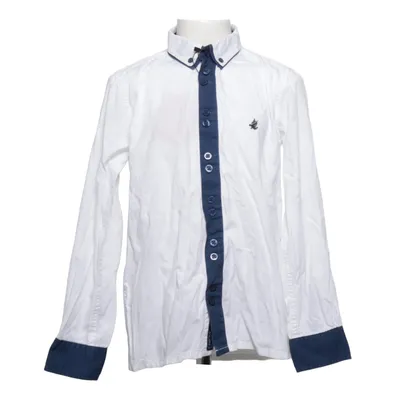 Chemise (Blanc, Bleu) de Coolclub Coton