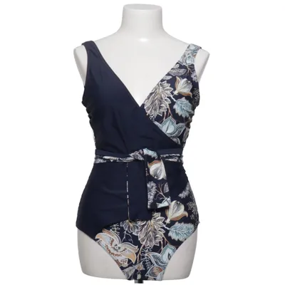 Swimsuit (Blue, Multicolored) from Missya Elastane, Polyamide, Polyester