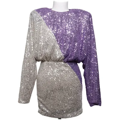 Cocktailklänning (Lila, Silverfärgad, Flerfärgad) från ROTATE Birger Christensen Polyester