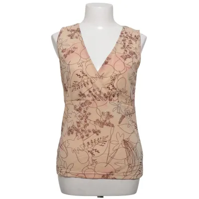 Top (Beige, Brown) from Woman by Halens Polyamide, Polyester