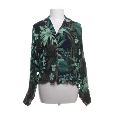 Shirt (Groen, Meerkleurig) van Zara Woman Viscose