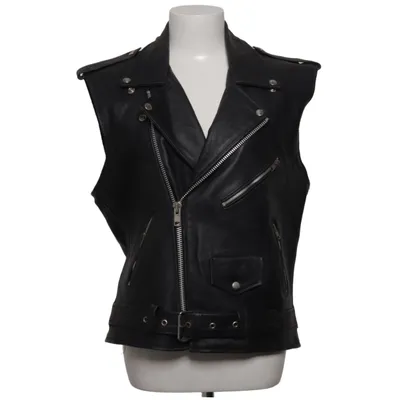 Bikerweste (Schwarz) von Avia Trix Leder, Polyester