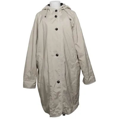 Coat (Beige, Black) from Cappuccini by Desam Polyamide, Polyester, Wool