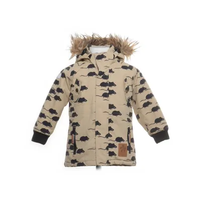 Vinterjacka (Beige, Svart) från Mini Rodini