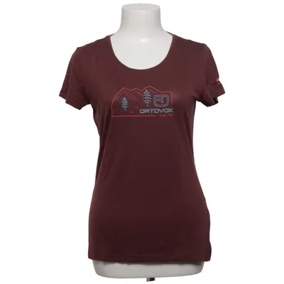 T-shirt (Brown) from Ortovox Lyocell, Wool