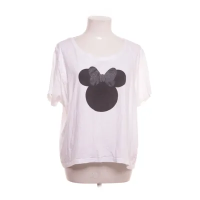T-shirt (Vit, Svart) från Minnie Mouse Bomull