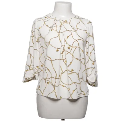 Blouse (White, Gold, Multicolored) from Dorothy Perkins Polyester
