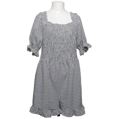 Byxdress (Svart, Vit) från Topshop Elastan, Polyester