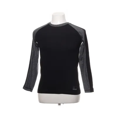 Underställströja (Svart, Grå) från Burnside Bomull, Polyester