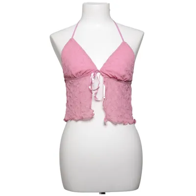 Haltertop (Roze) van Shein Elastaan, Polyamide, Polyester