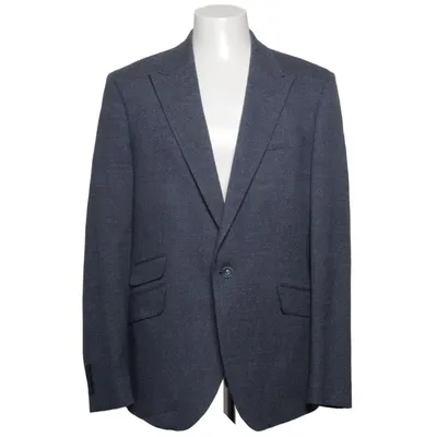Blazer (Bleu) de Moss London Élasthane, Polyester, Viscose, Laine