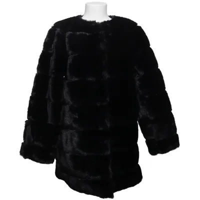 Vinterjacka (Svart) från Fashion Nova Pälsimitation, Polyester