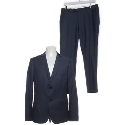 Costume (Bleu) de Bläck Polyester, Laine