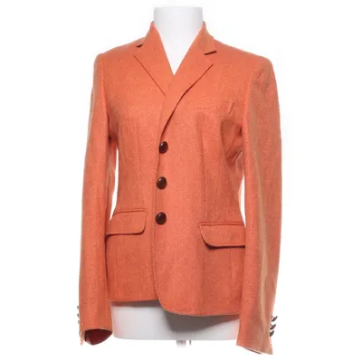 Kavaj (Orange) från René Lezard Polyester, Polyuretan, Viskos, Ull