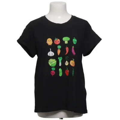 T-shirt (Zwart) van Premium Women Katoen
