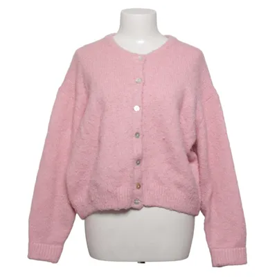 Cardigan (Roze) van Lili & Lala Acryl, Elastaan, Polyamide, Wol