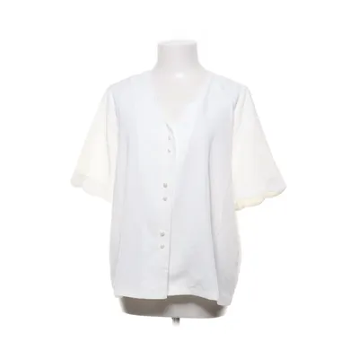 Kortärmad skjorta (Vit) från Rihoas Polyester