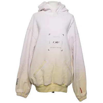 Hoodie (White, Yellow) from FWD Cotton, Polyester
