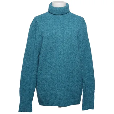 Turtleneck (Blue) from Erdem Cashmere, Merino wool, Polyamide, Viscose
