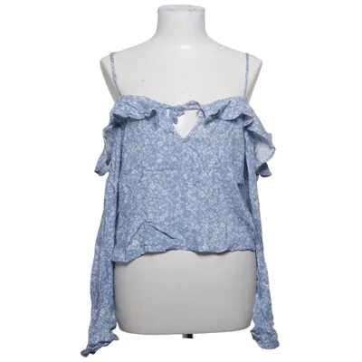 Crop Top (Blau, Weiß) von Divided by H&M Viskose