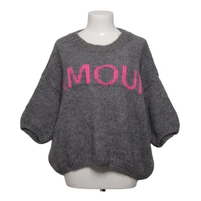 Sweater (Gray, Pink) from Noella Acrylic, Mohair, Polyamide