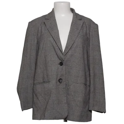 Blazer (Grå) fra Zara Basic Elastan, Polyester, Viscose
