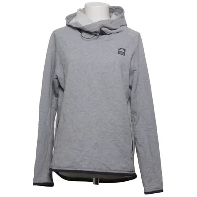 Capuchon sweater (Grijs) van Klättermusen Katoen