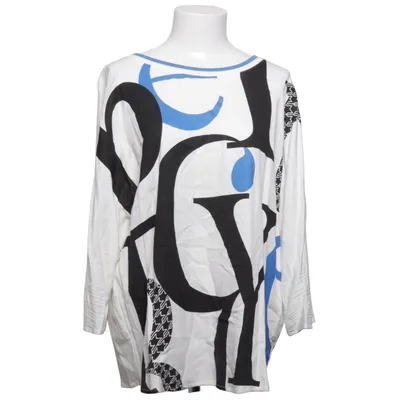 Långärmad t-shirt (Vit, Svart, Blå, Flerfärgad) från Betty & Co Elastan, Viskos