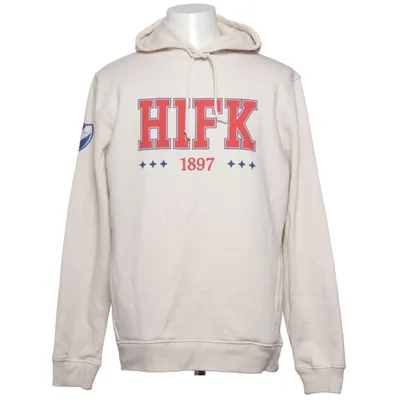 Capuchon sweater (Wit, Meerkleurig) van IFK Katoen, Gerecycled polyester