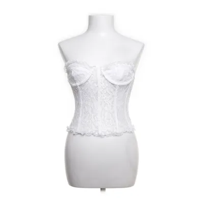 Korset (Wit) van Nasty Gal Polyamide, Elastaan