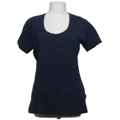 T-shirt (Blauw) van Outdoor Katoen, Elastaan