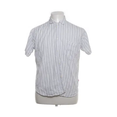 Chemise à manches courtes (Blanc, Bleu) de Jackpot by Carli Gry