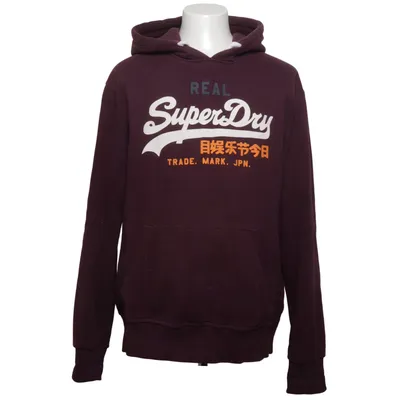 Capuchon sweater (Lila) van Superdry Vintage Katoen, Polyester