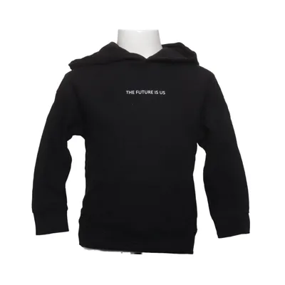 Sweat à capuche (Noir) de ICA I Love Eco Coton biologique