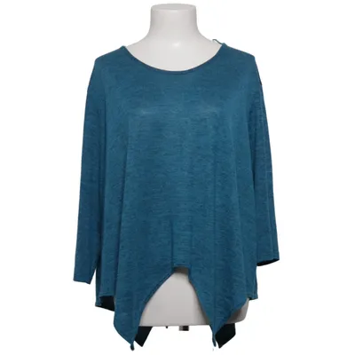 Top (Blue) from Plus Size Elastane, Polyester