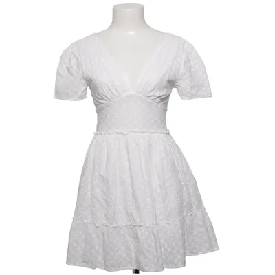 Jurk (Wit) van Sinsay Elastaan, Polyester