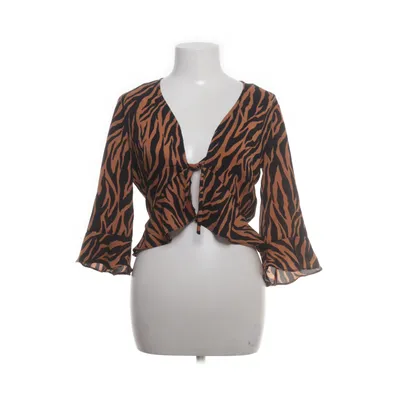 Blouse (Brown, Black) from Luck & Trouble Polyester